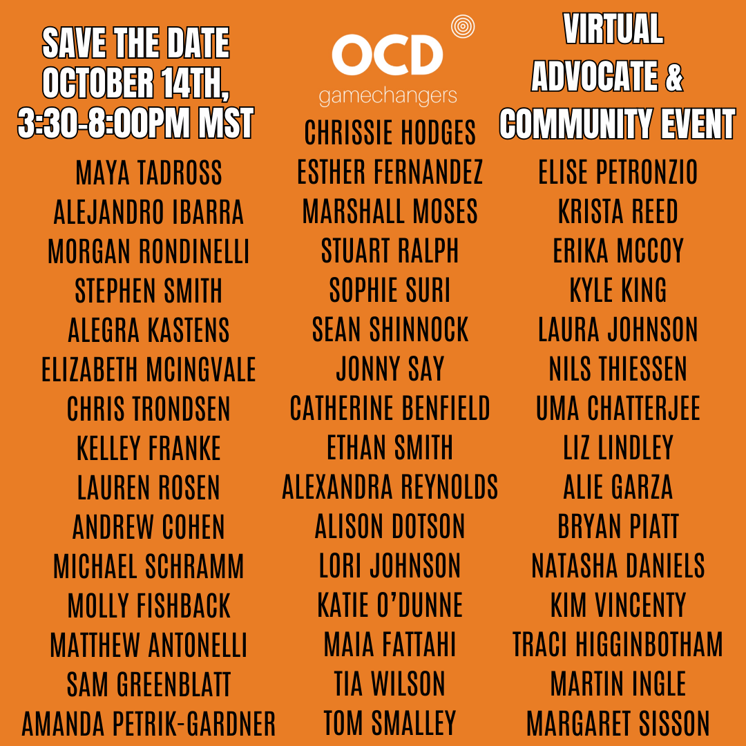 OCD Gamechangers 2023 OCD Week Event