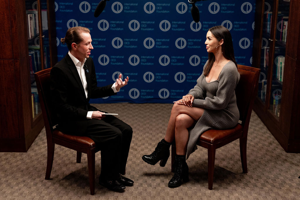 Matt Antonelli Scheana Shay sitting in interview