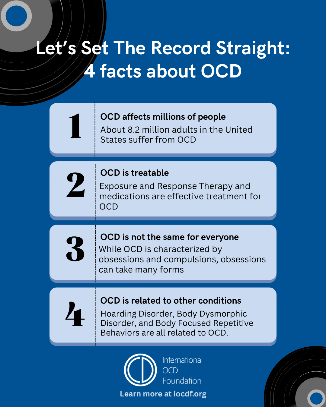 Let’s Set the Record Straight: 4 facts about OCD