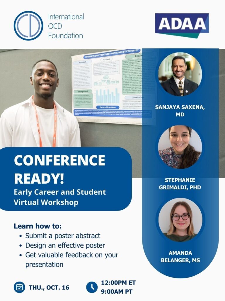 Conference Ready! Early Career and Student Workshop presented by IOCDF ...