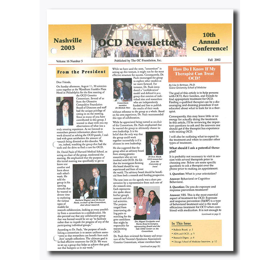Fall 2002 - Vol 16, Num 5
