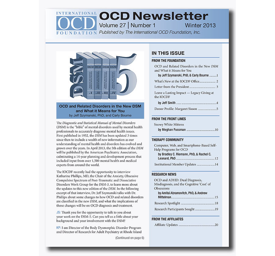 Winter 2013 - Vol 27, Num 1