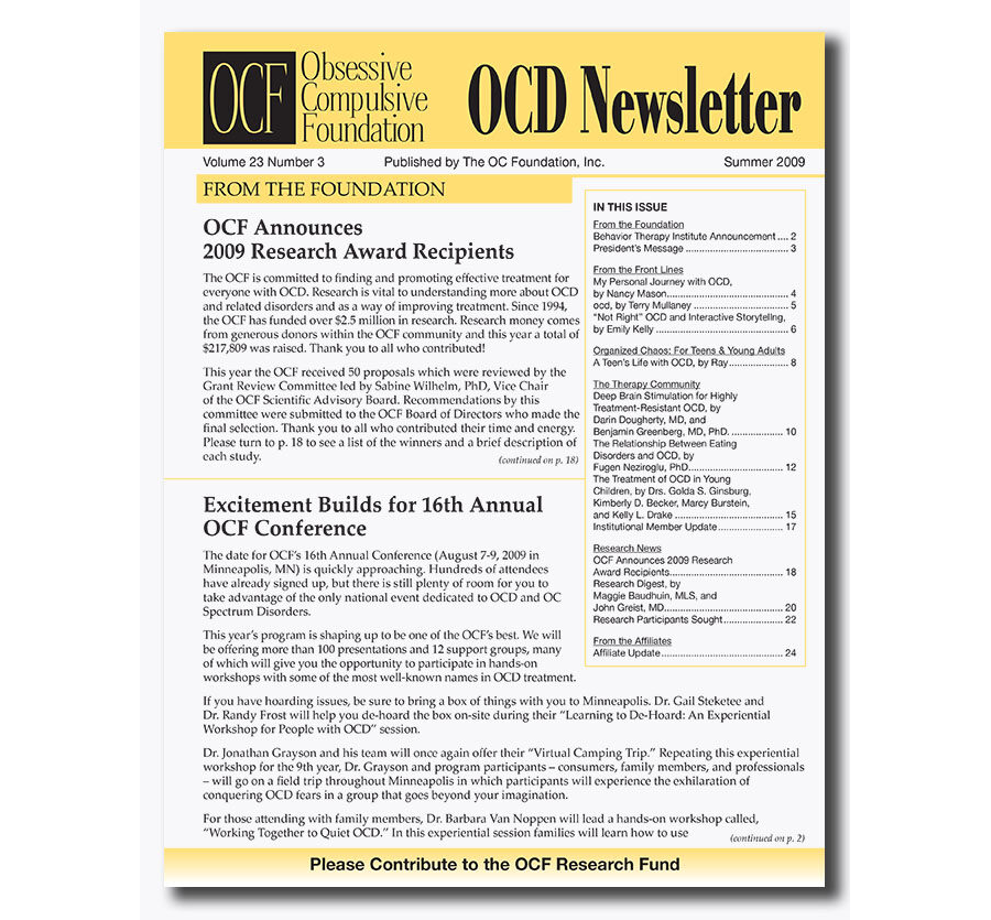 Summer 2009 - Vol 23, Num 3
