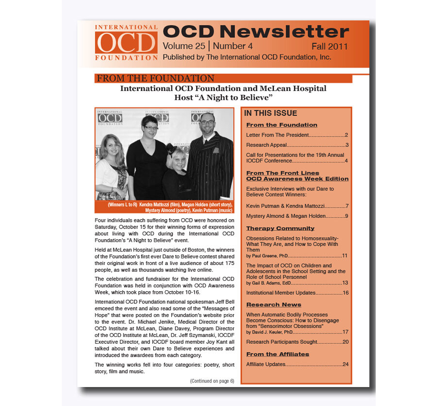 Fall 2011 - Vol 25, Num 4