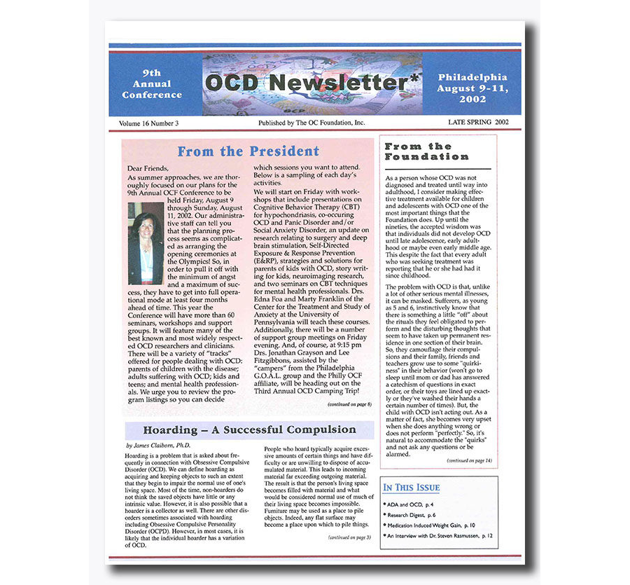 Late Spring 2002 - Vol 16, Num 3