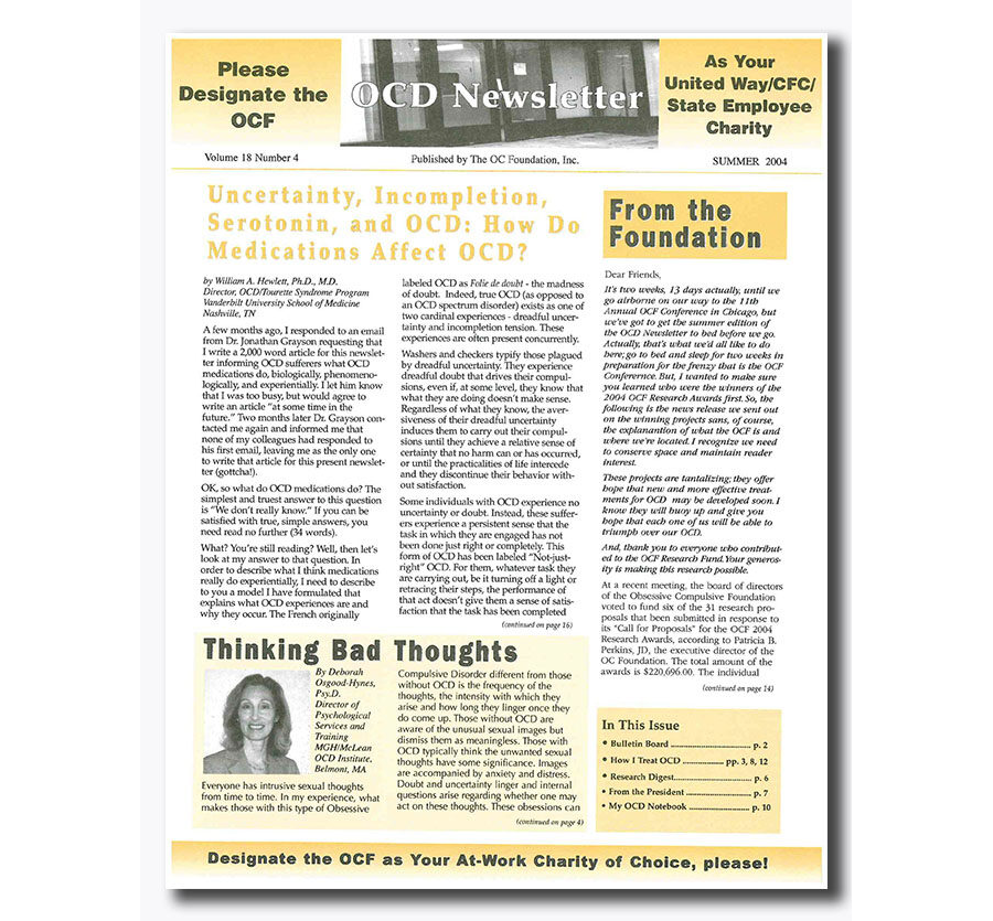 Summer 2004 - Vol 18, Num 4