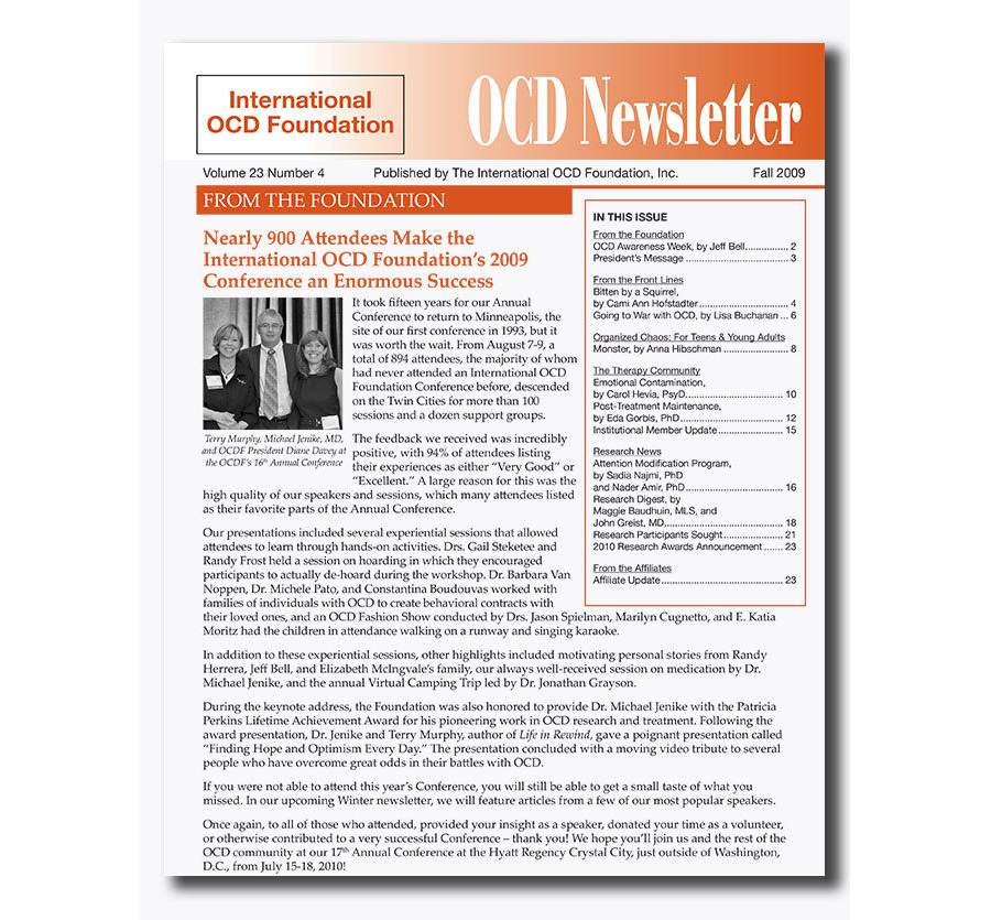 Fall 2009 - Vol 23, Num 4