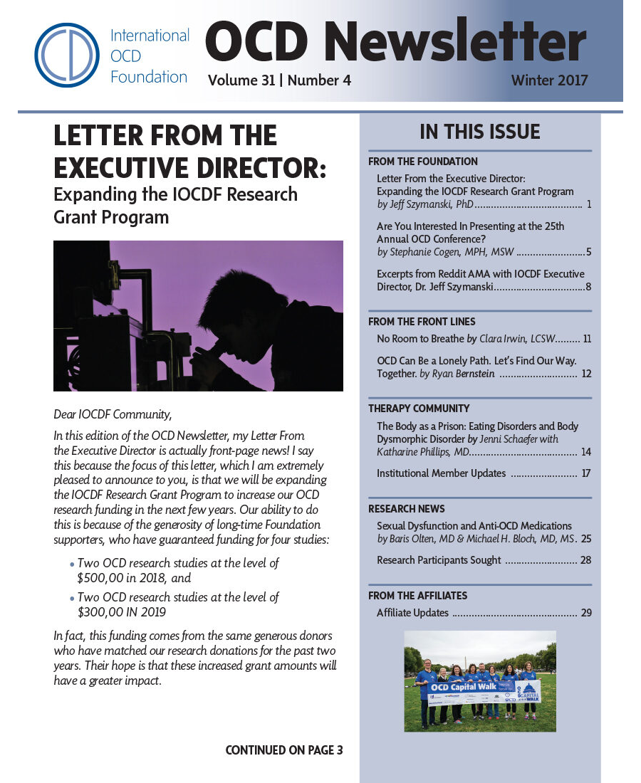 Winter 2017 – Vol 31, Num 4