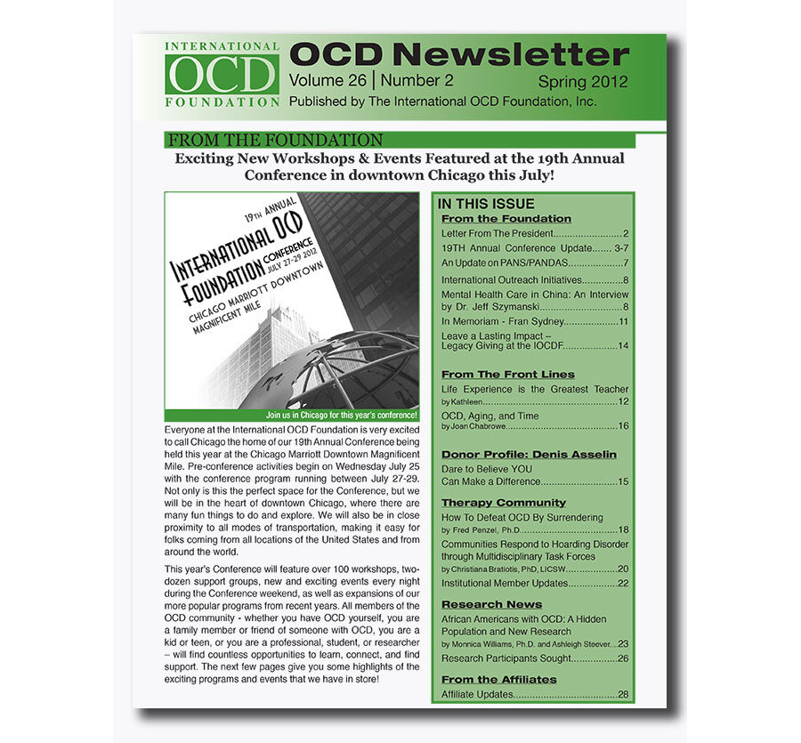 Spring 2012 - Vol 26, Num 2