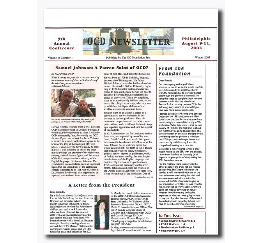 Winter 2002 - Vol 16, Num 1